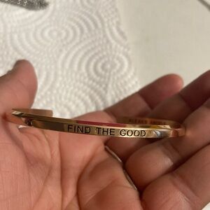 Alex and Ani Gold Motivational Bracelet